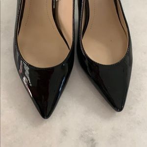 Marc Fisher Shoes - Black patent leather sling back Marc Fisher Shoes - Black patent leather sling back